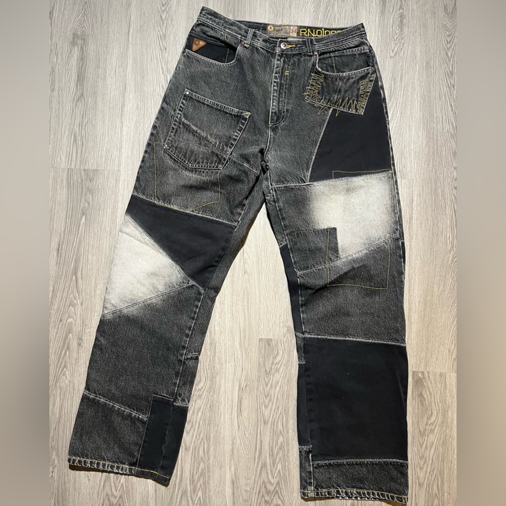 Y2K vintage Akademiks grunge hip hop streetwear jeans 34 waist